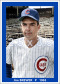 Jim Brewer - 1963 Chicago Cubs - choose a size & style