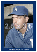 Jim Brewer - 1969 Los Angeles Dodgers - choose a size & style