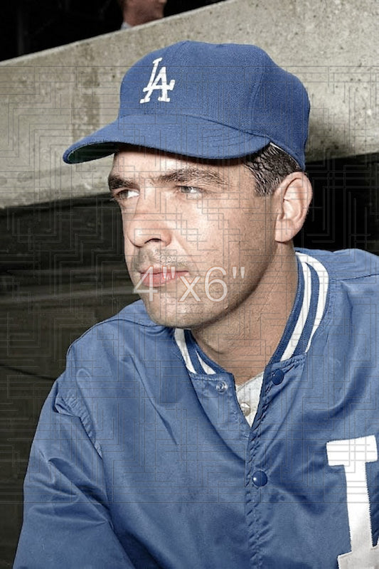 Jim Brewer - 1969 Los Angeles Dodgers - choose a size & style