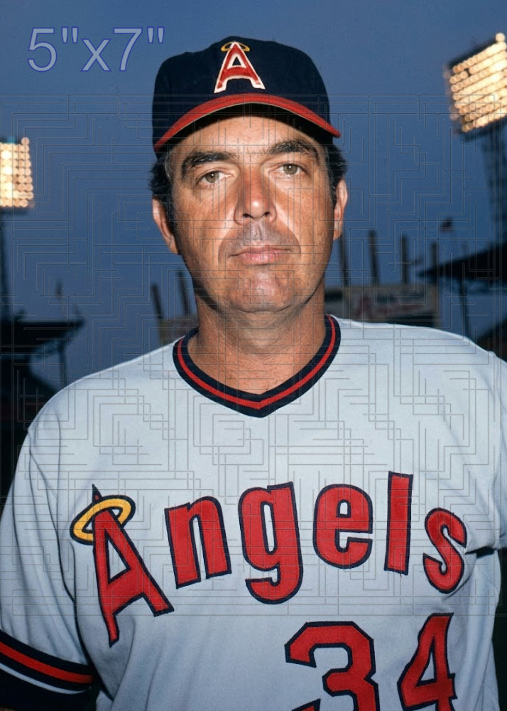 Jim Brewer - 1976 California Angels - choose a size & style