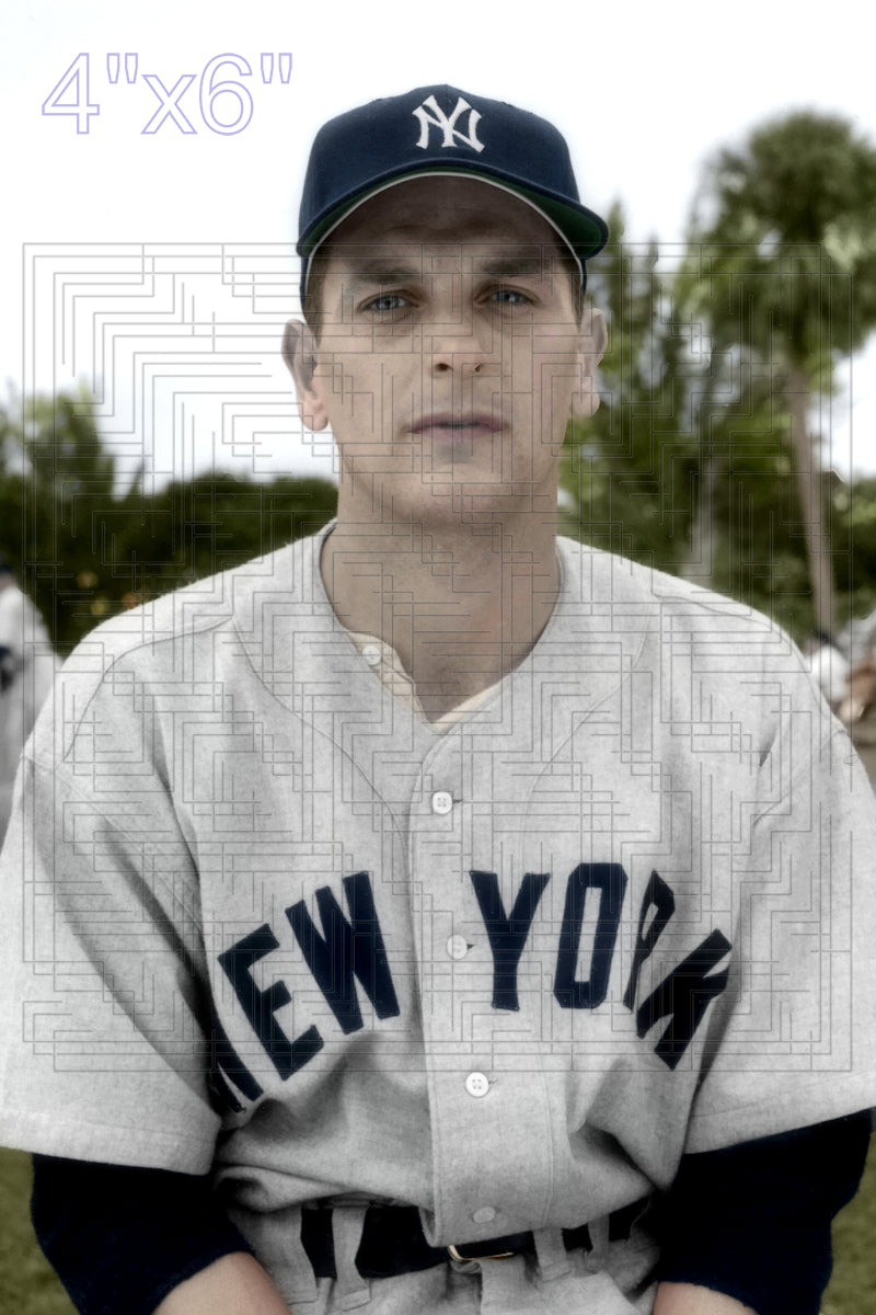 Jim Brideweser - 1951-53 New York Yankees - choose a size & style