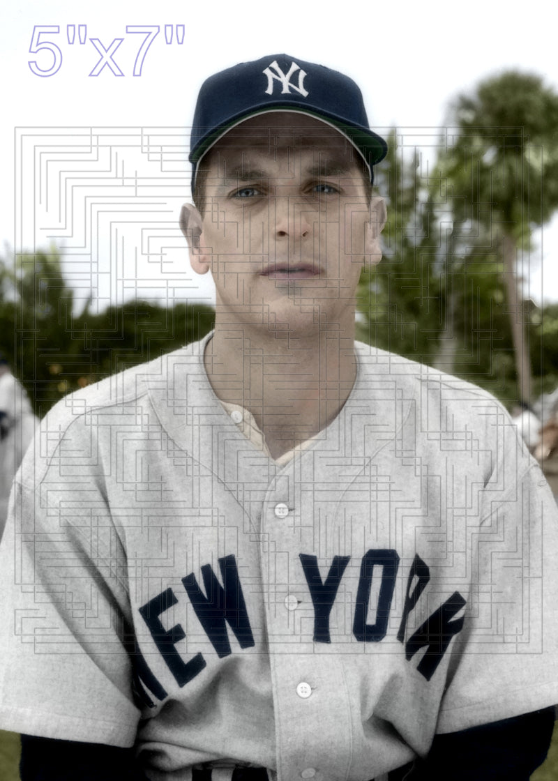 Jim Brideweser - 1951-53 New York Yankees - choose a size & style