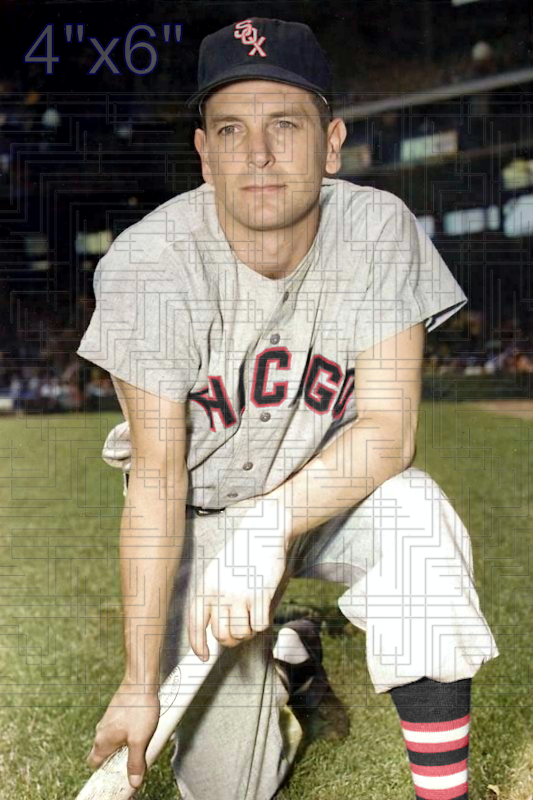 Jim Brideweser - 1955 Chicago White Sox - choose a size & style