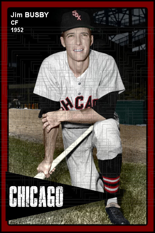Jim Busby - 1952 Chicago White Sox - choose a size & style