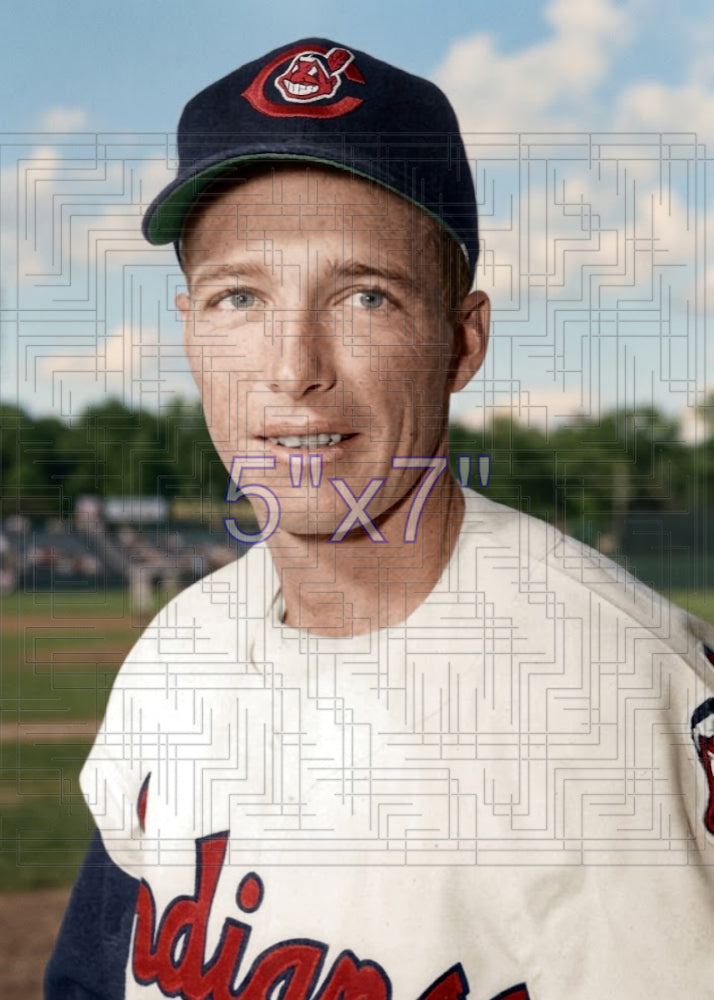 Jim Busby - 1956 Cleveland Indians - choose a size & style