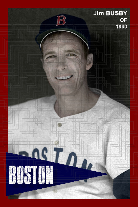 Jim Busby - 1960 Boston Red Sox - choose a size & style