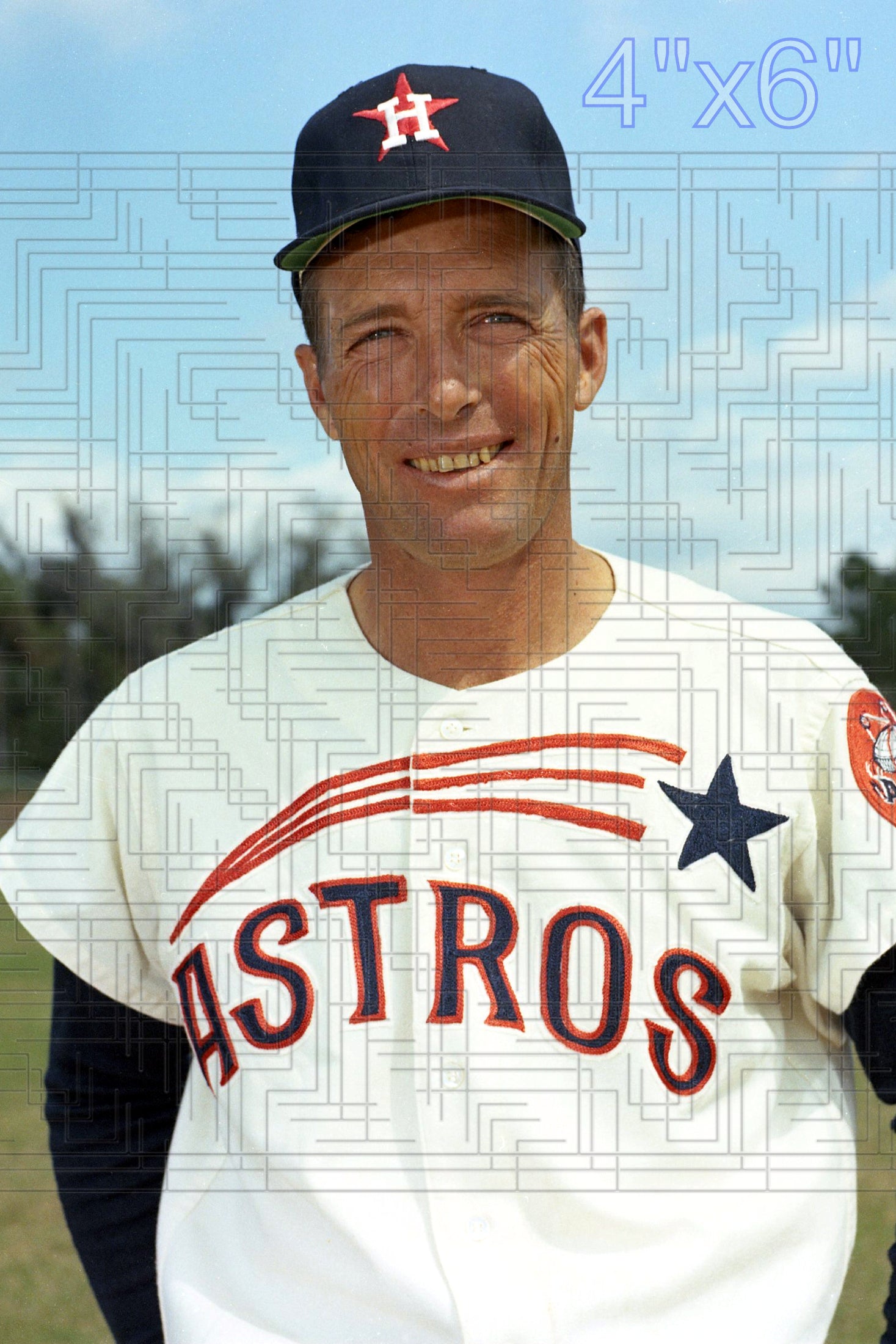 Jim Busby - 1965 Houston Astros - choose a size & style