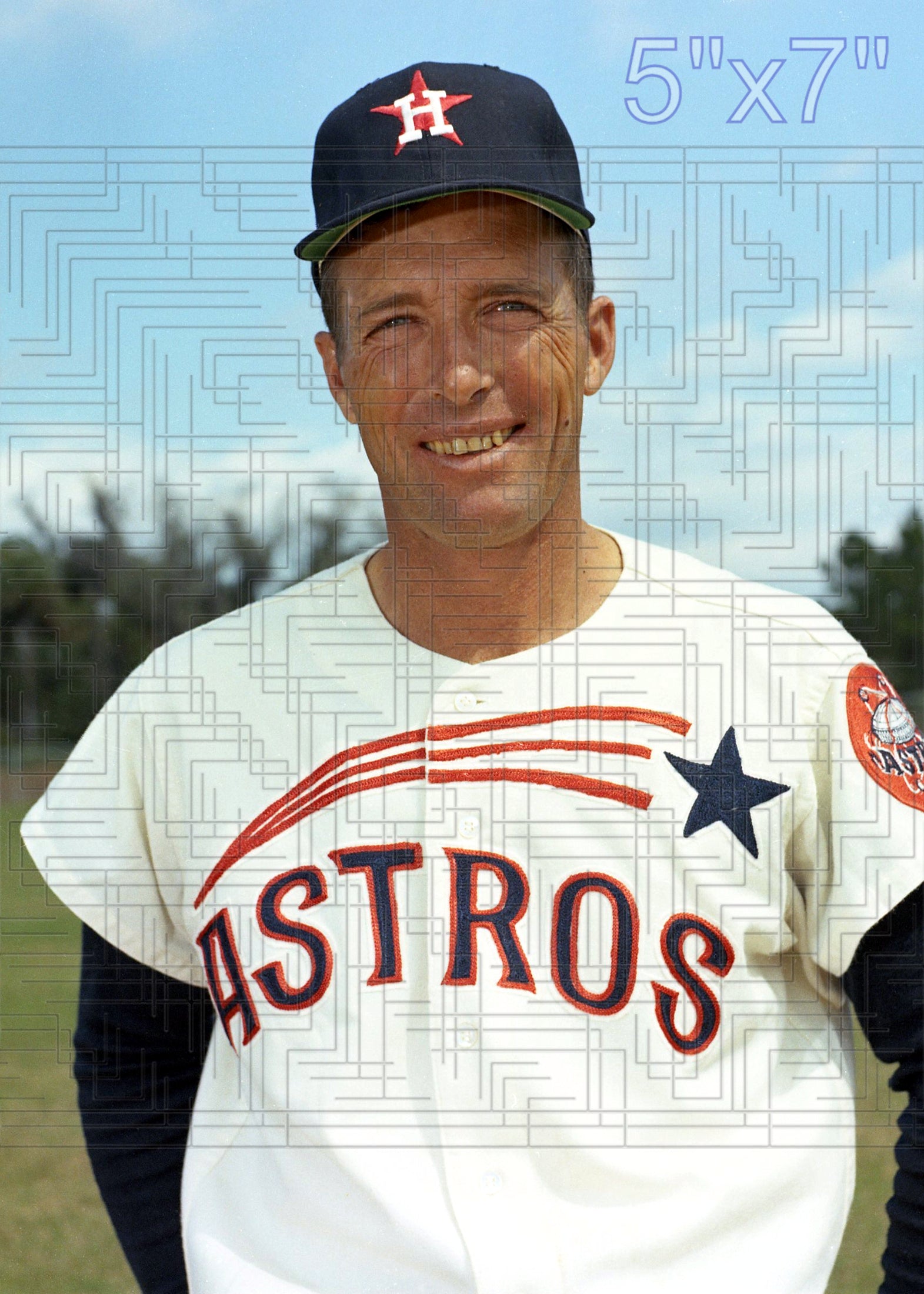 Jim Busby - 1965 Houston Astros - choose a size & style