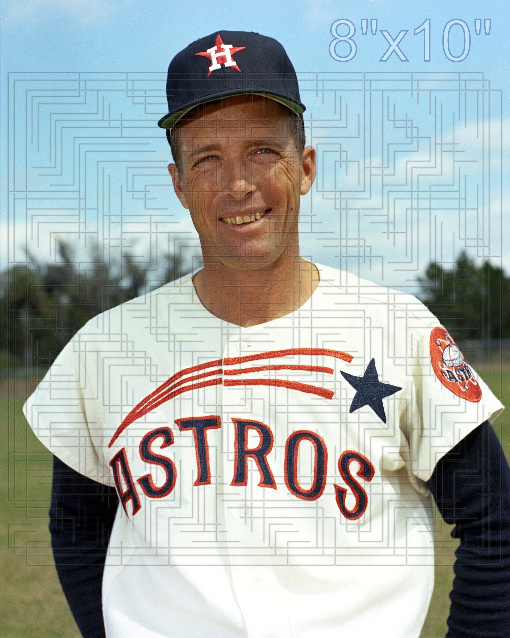 Jim Busby - 1965 Houston Astros - choose a size & style