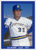 Jim Busby - 1977 Seattle Mariners - choose a size & style