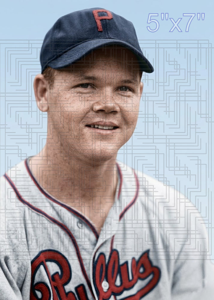 Jim Carlin - 1941 Philadelphia Phillies - choose a size & style