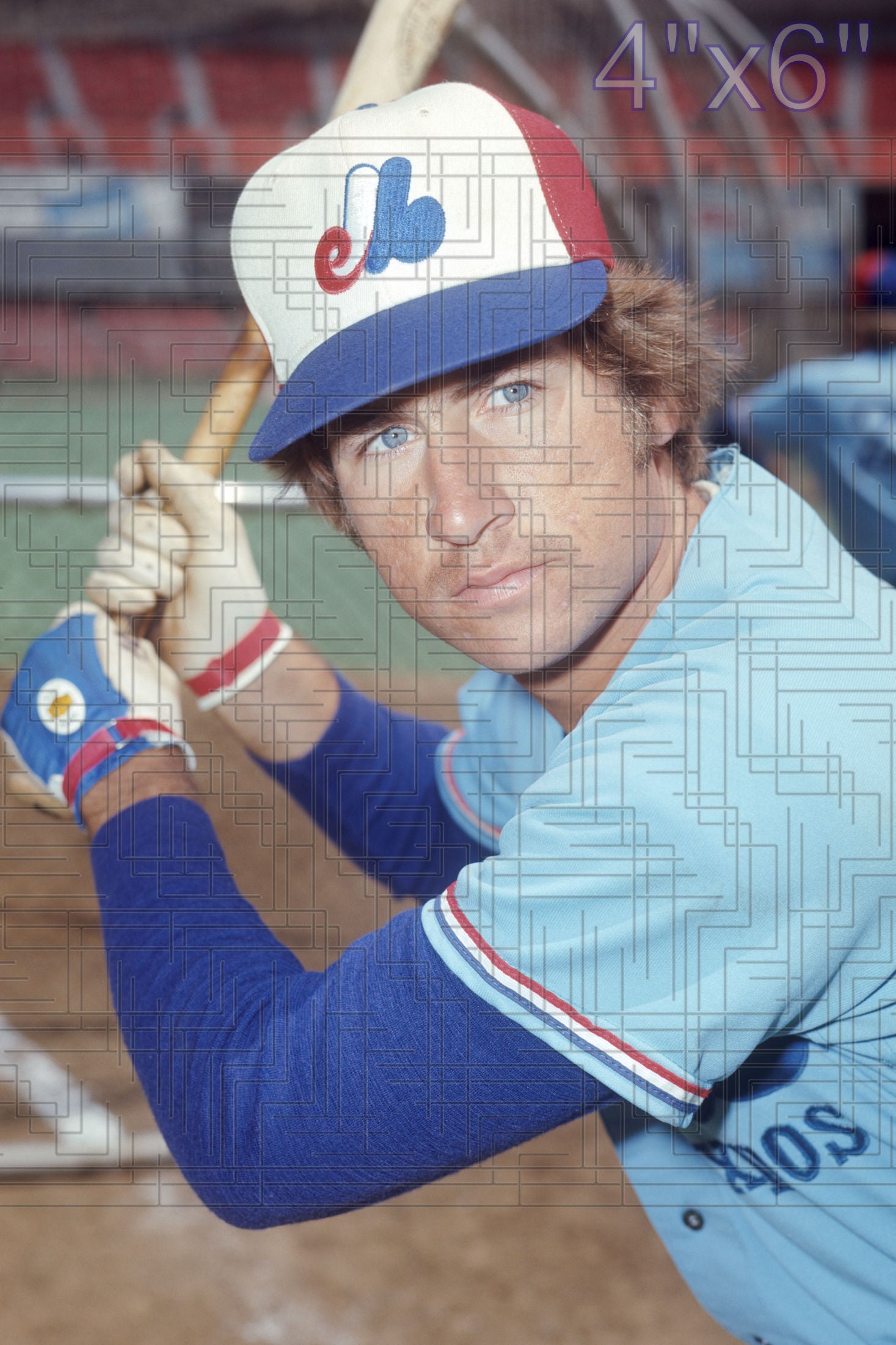 Jim Cox - 1976 Montreal Expos - choose a size & style