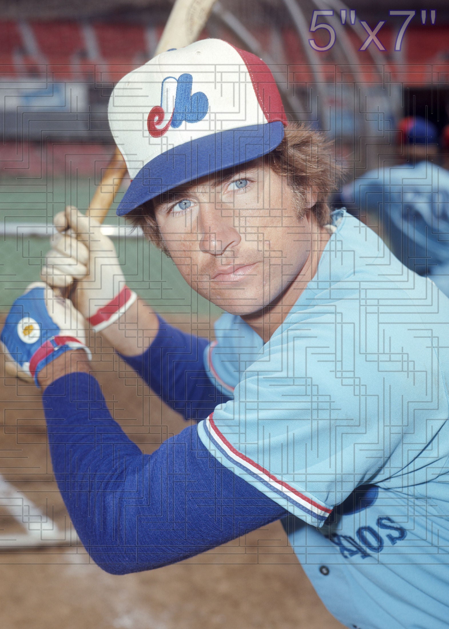 Jim Cox - 1976 Montreal Expos - choose a size & style