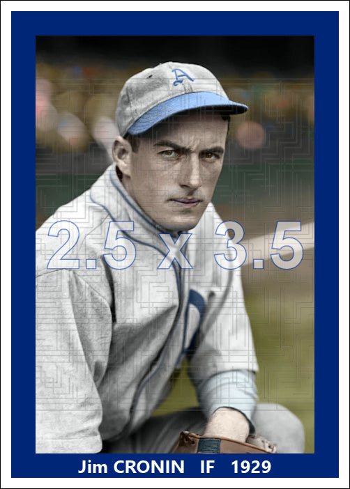 Jim Cronin - 1929 Philadelphia Athletics - choose a size & style