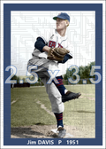 Jim Davis - 1951 Seattle Rainiers - choose a size & style