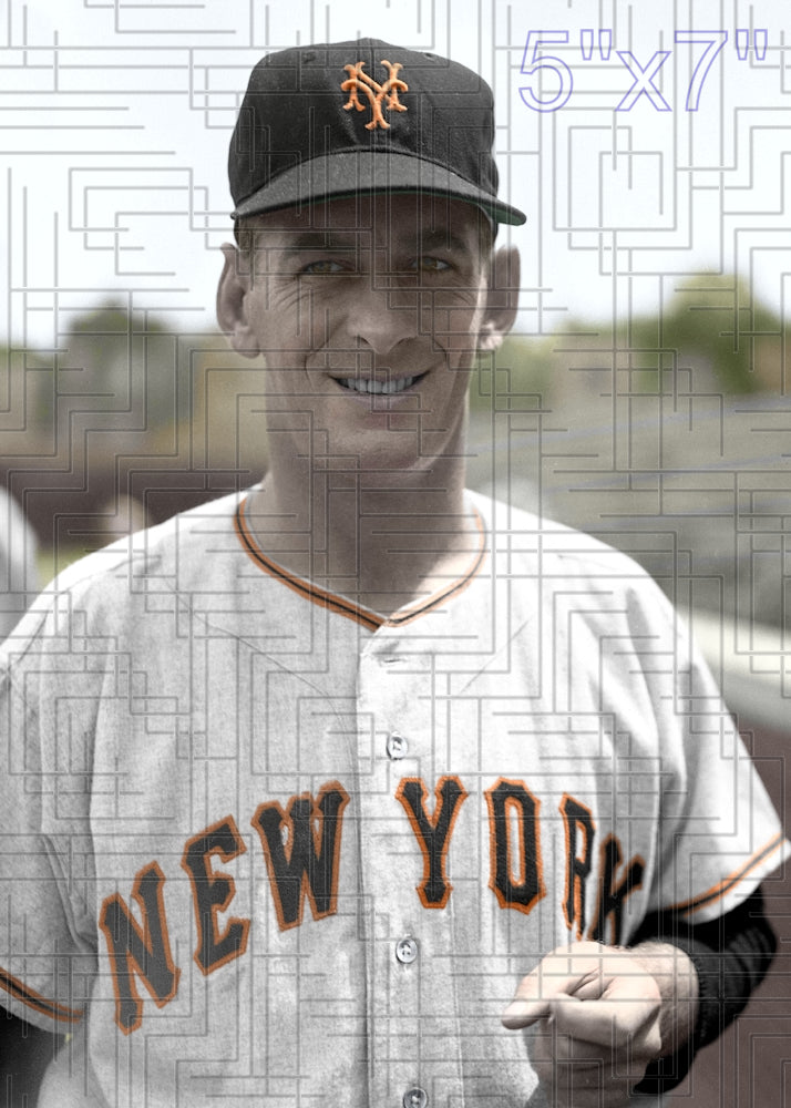 Jim Davis - 1957 New York Giants - choose a size & style