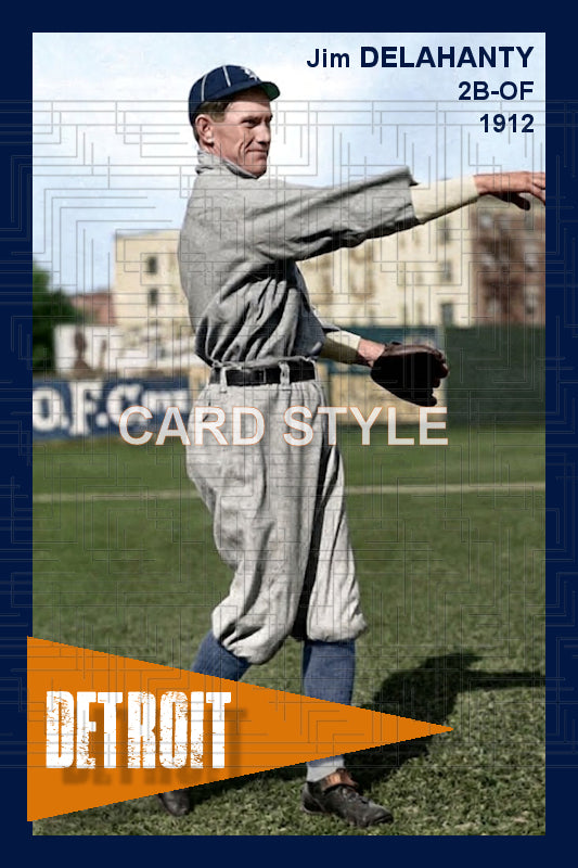 Jim Delahanty - 1912 Detroit Tigers - choose a size & style