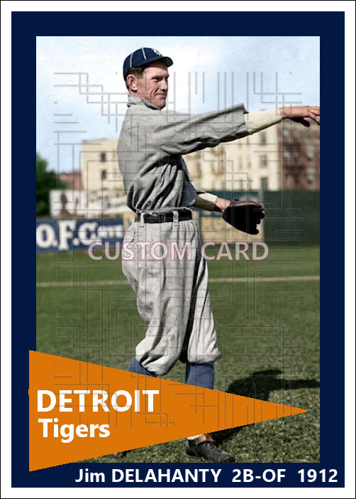 Jim Delahanty - 1912 Detroit Tigers - choose a size & style
