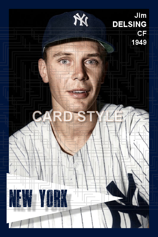 Jim Delsing - 1949 New York Yankees - choose a size & style