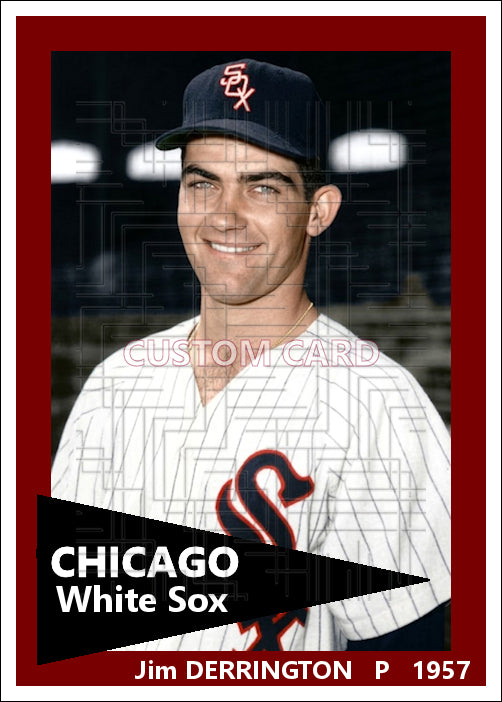 Jim Derrington - 1957 Chicago White Sox - choose a size & style