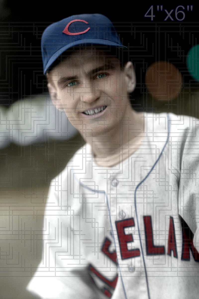 Jim Devlin - 1944 Cleveland Indians - choose a size & style