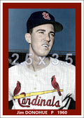 Jim Donohue - 1960 St. Louis Cardinals - choose a size & style