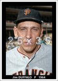 Jim Duffalo - 1964 San Francisco Giants - choose a size & style