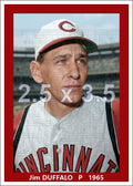 Jim Duffalo - 1965 Cincinnati Reds - choose a size & style