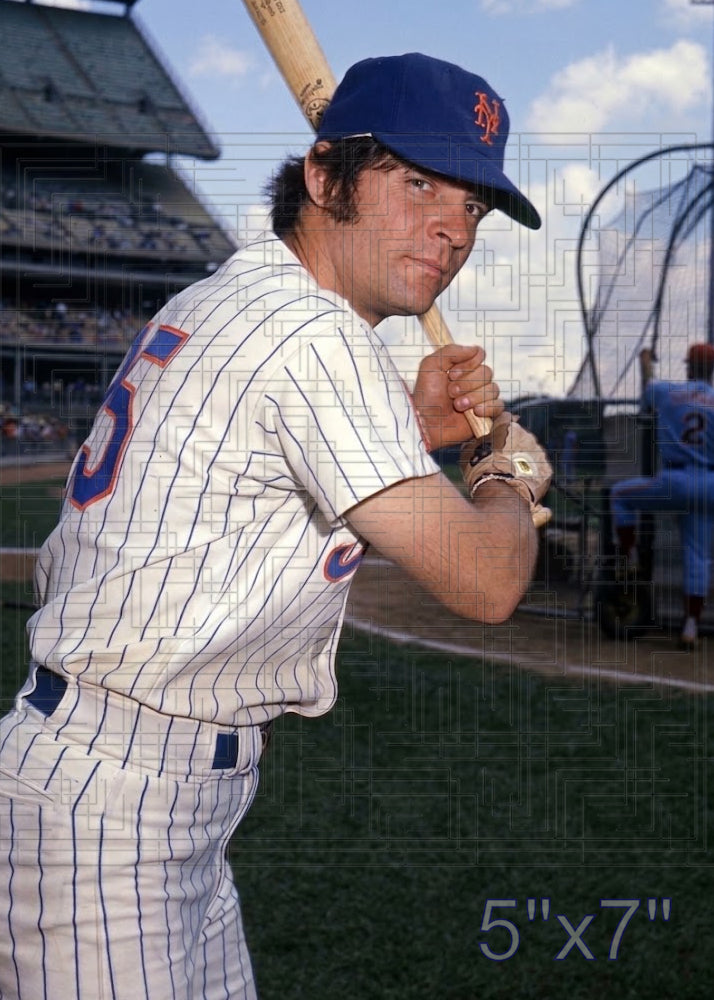 Jim Dwyer - 1976 New York Mets - choose a size & style