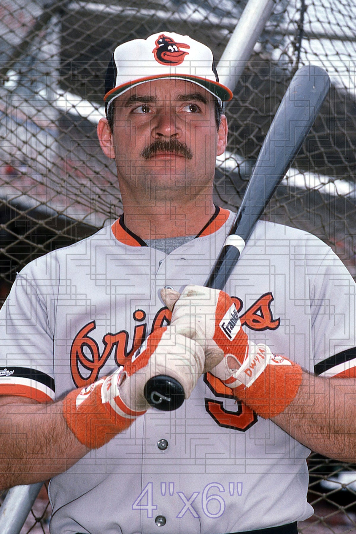 Jim Dwyer - 1987-88 Baltimore Orioles - choose a size & style