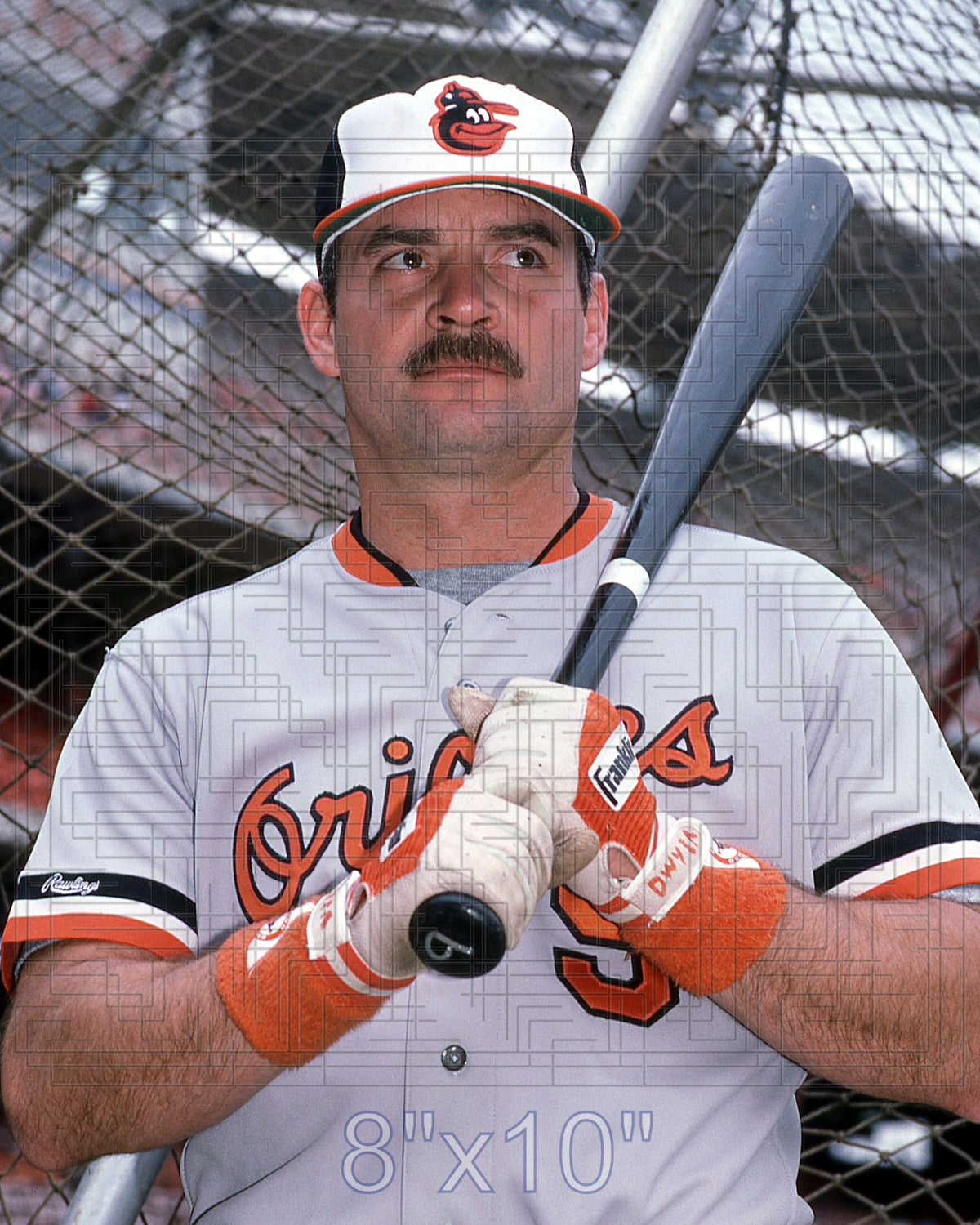 Jim Dwyer - 1987-88 Baltimore Orioles - choose a size & style