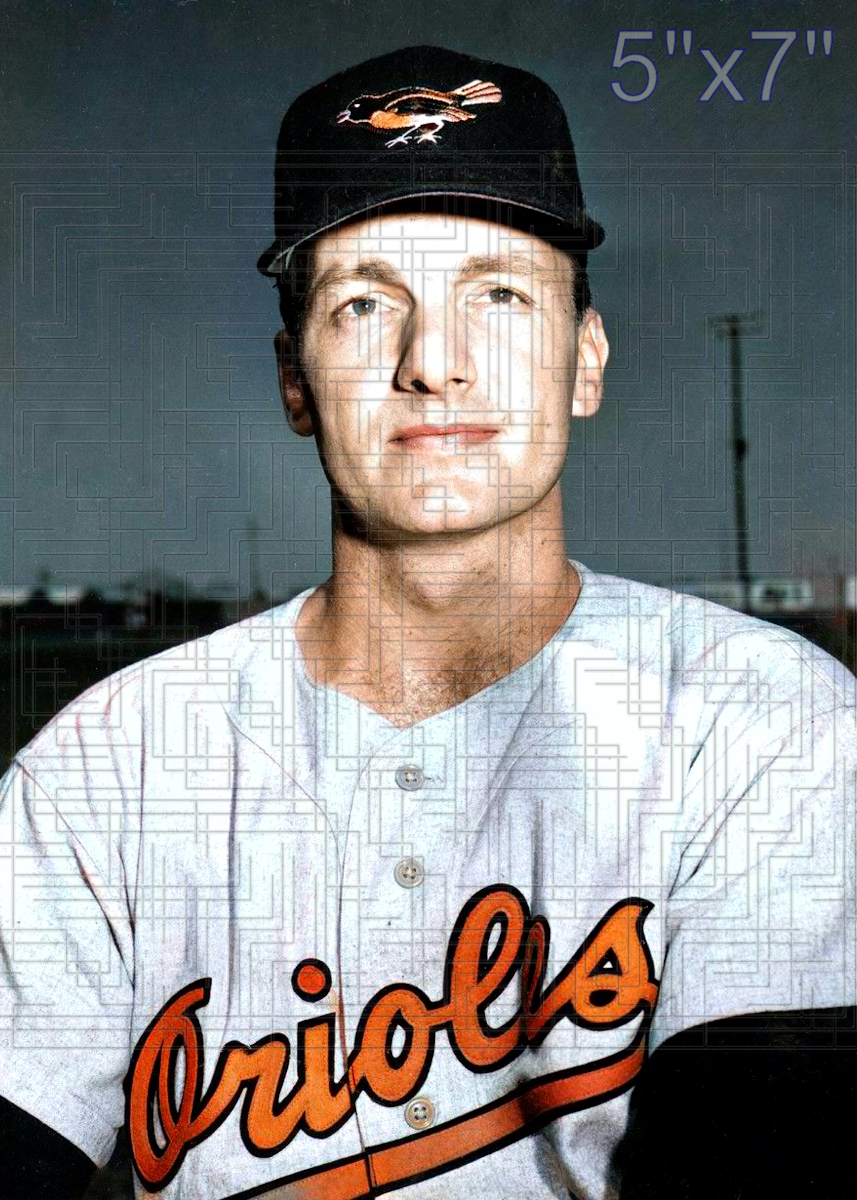 Jim Dyck - 1955 Baltimore Orioles - choose a size & style