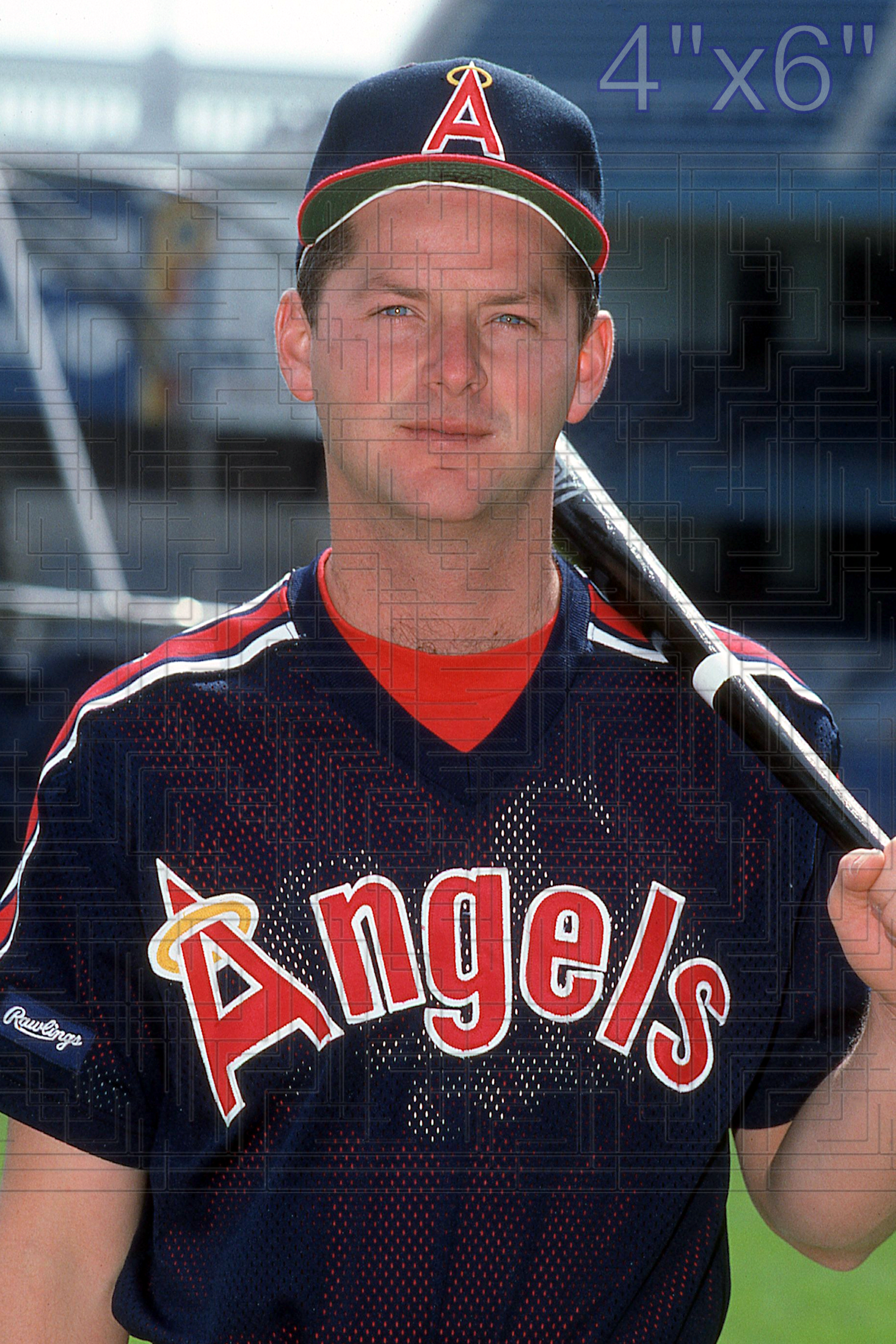 Jim Eppard - 1987 California Angels - choose a size & style