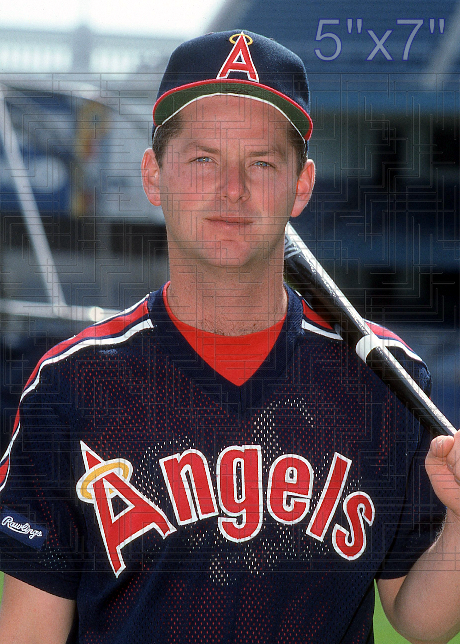 Jim Eppard - 1987 California Angels - choose a size & style