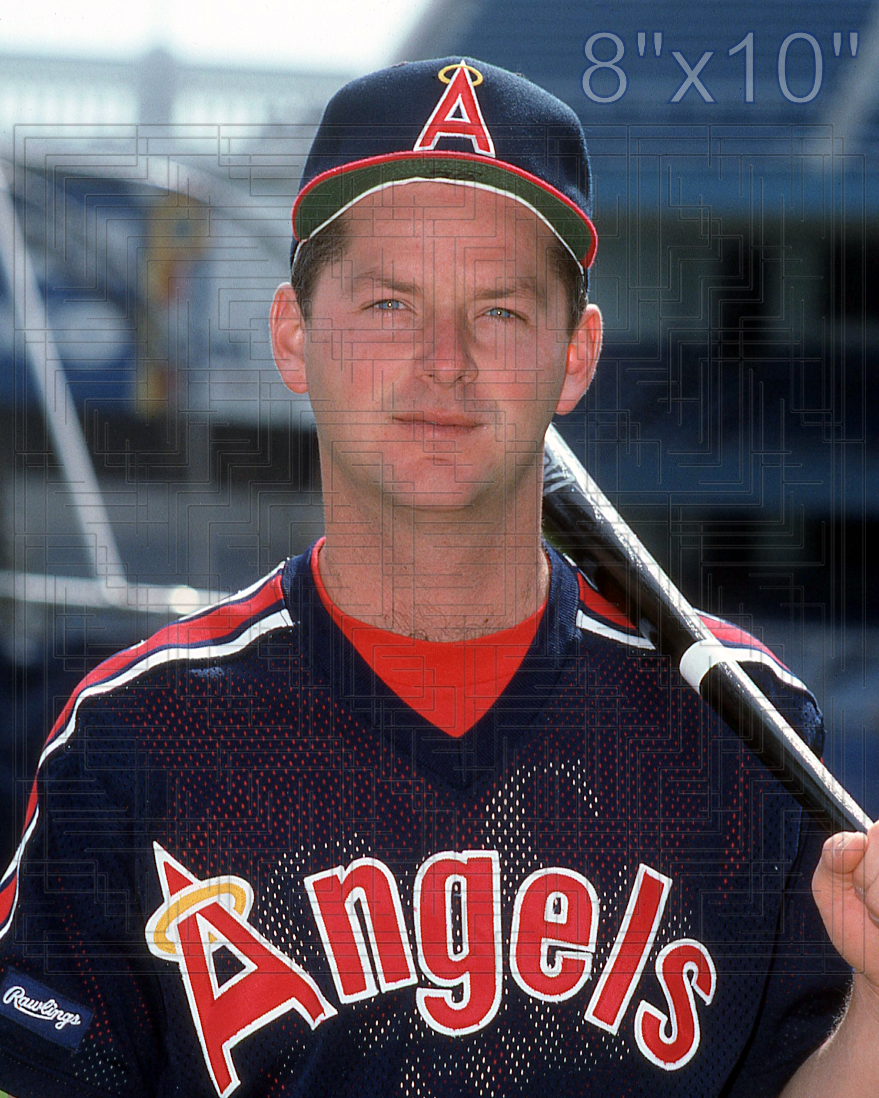 Jim Eppard - 1987 California Angels - choose a size & style