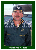Jim Essian - 1985 Oakland Athletics - choose a size & style
