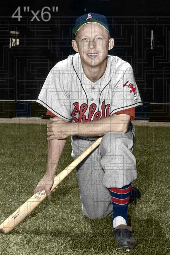 Jim Finigan - 1955 Kansas City Athletics - choose a size & style