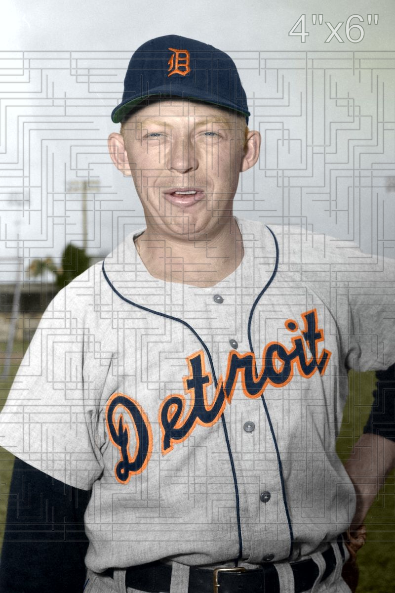 Jim Finigan - 1957 Detroit Tigers - choose a size & style