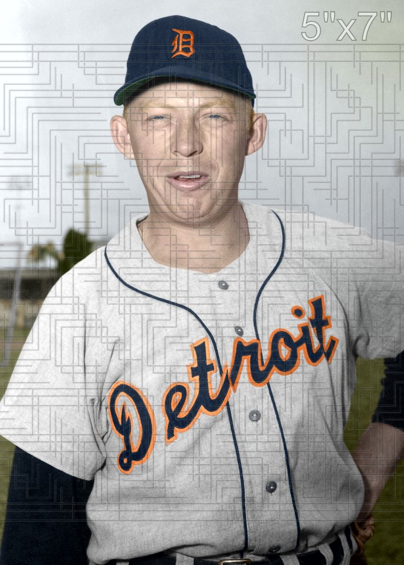 Jim Finigan - 1957 Detroit Tigers - choose a size & style