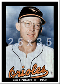 Jim Finigan - 1959 Baltimore Orioles - choose a size & style