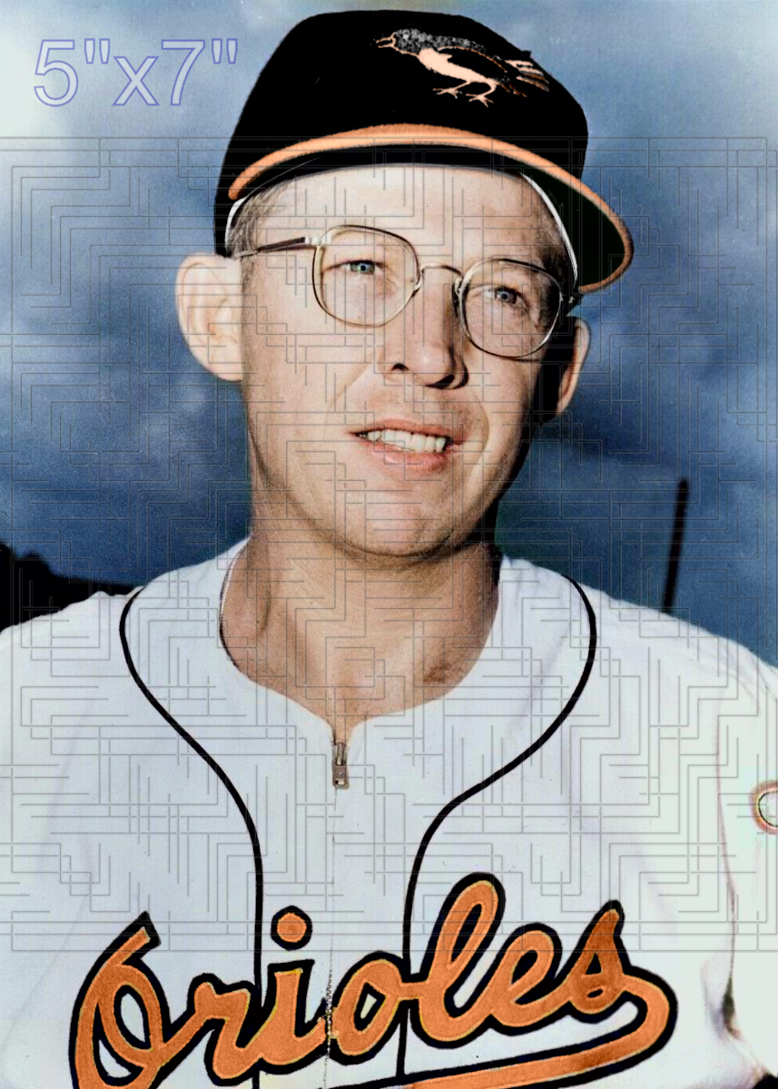 Jim Finigan - 1959 Baltimore Orioles - choose a size & style