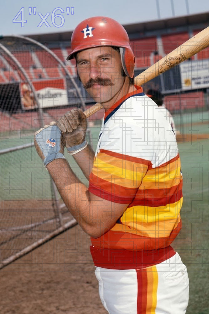 Jim Fuller - 1977 Houston Astros - choose a size & style