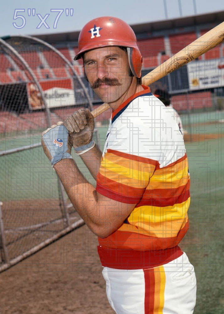 Jim Fuller - 1977 Houston Astros - choose a size & style