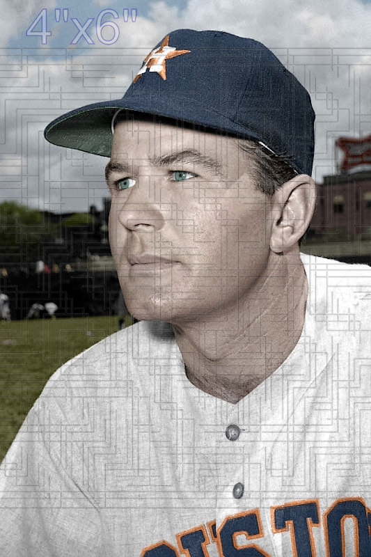 Jim Gentile - 1965-66 Houston Astros - choose a size & style