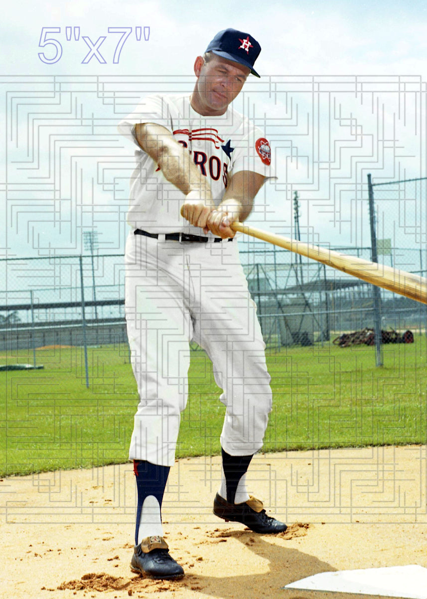 Jim Gentile - 1965 Houston Astros - choose a size & style
