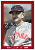 Jim Gleeson - 1941 Cincinnati Reds - choose a size & style