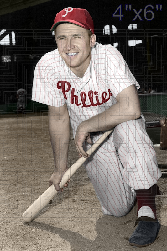 Jim Greengrass - 1955 Philadelphia Phillies - choose a size & style