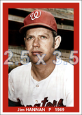 Jim Hannan - 1969 Washington Senators - choose a size & style
