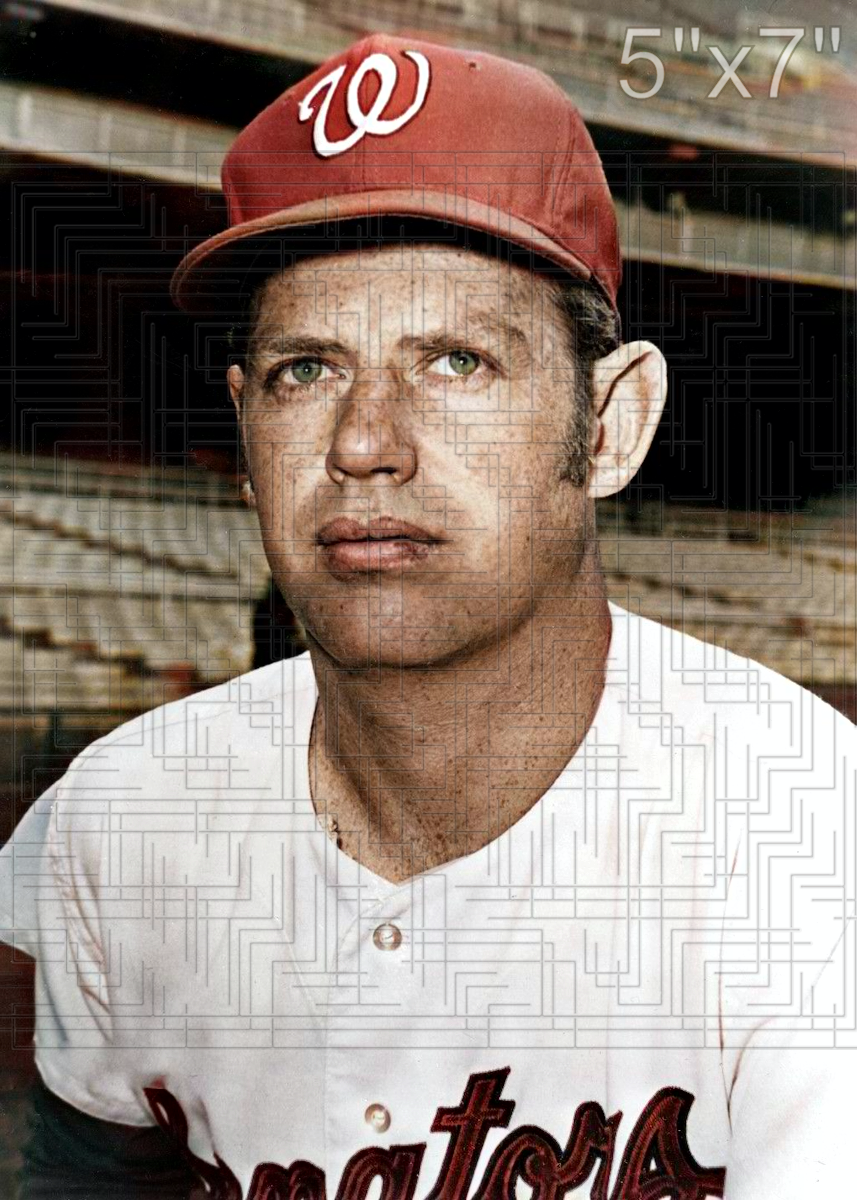 Jim Hannan - 1969 Washington Senators - choose a size & style