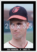 Jim Hardin - 1967-71 Baltimore Orioles - choose a size & style